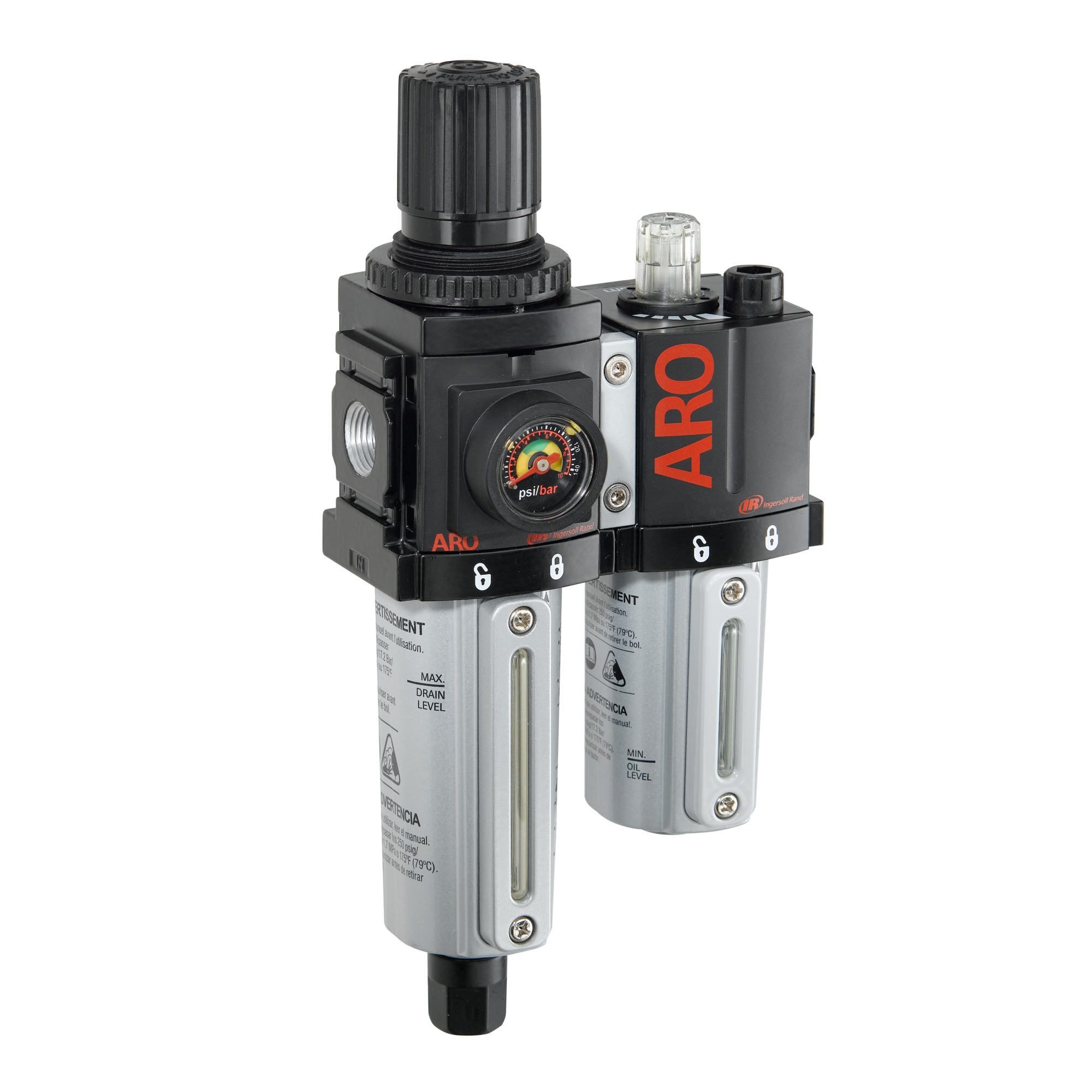 ARO Ingersoll Rand, 1/4in. Combination FRL 1500 Series, Model# C38221-611